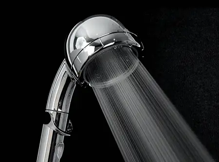 amane eco Stop-Lever Shower Head ✅ extra Water Saving | White - Image 7