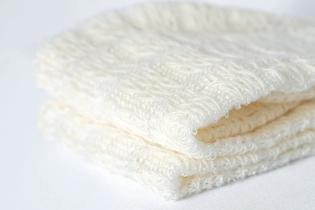 Konoha  "Gifts of Nature" eco Body Cloth - COTTON Hardness: ◻️◼️◻️◻️◻️     Foaming: ◻️◼️◻️ - Image 3